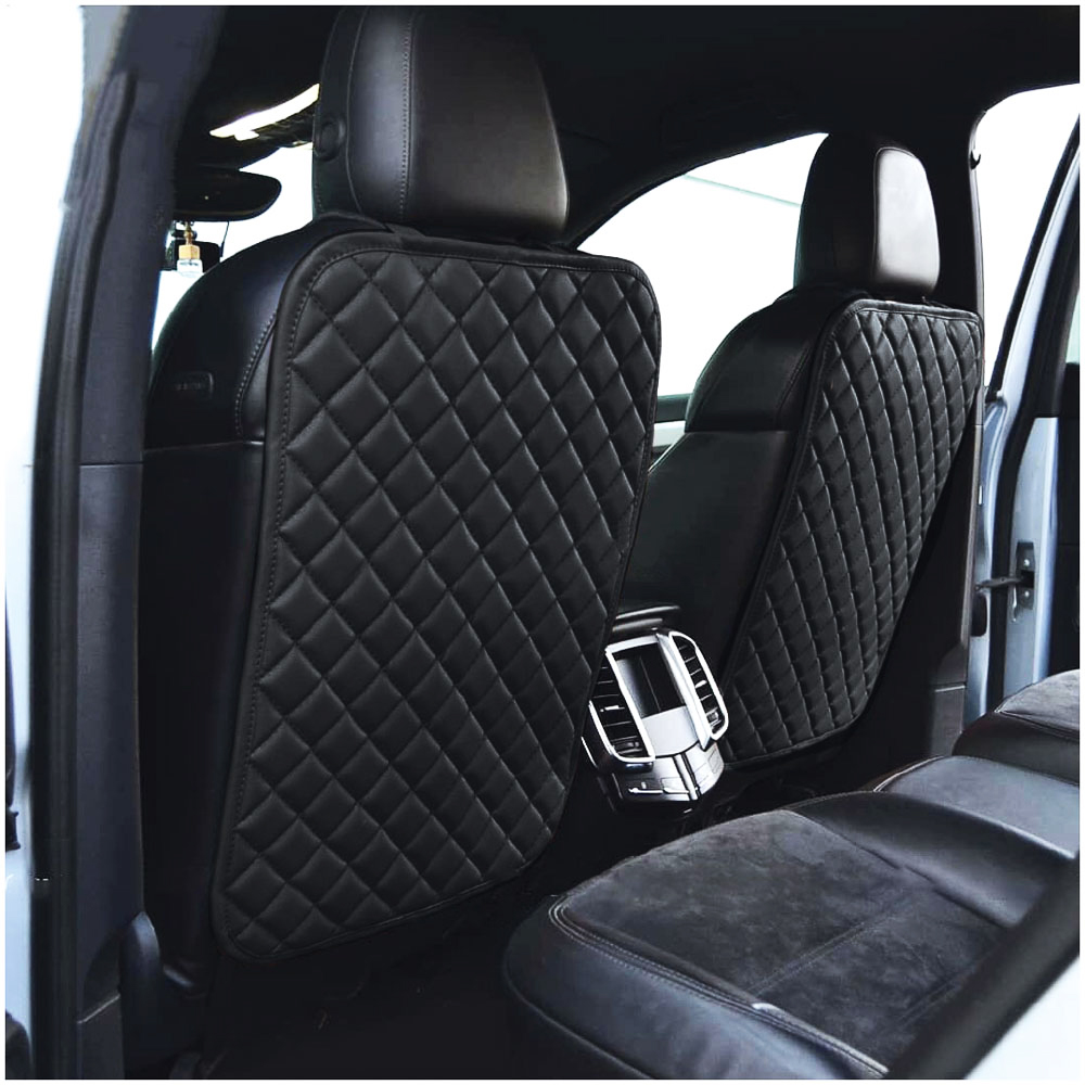 ЕРМАК Защита спинки сиденья, 58х43 см, экокожа, Premium, арт.№ 732-069