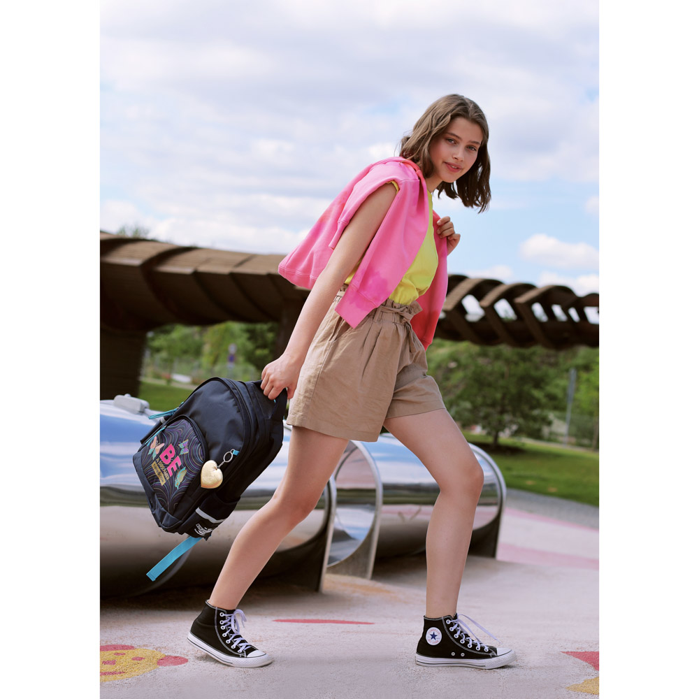 Вандер Флайт Рюкзак подростковый, улучш., 41x31x18см, 2 отд., 3 кармана, уплотненная спинка и лямки, арт.№ 254-435