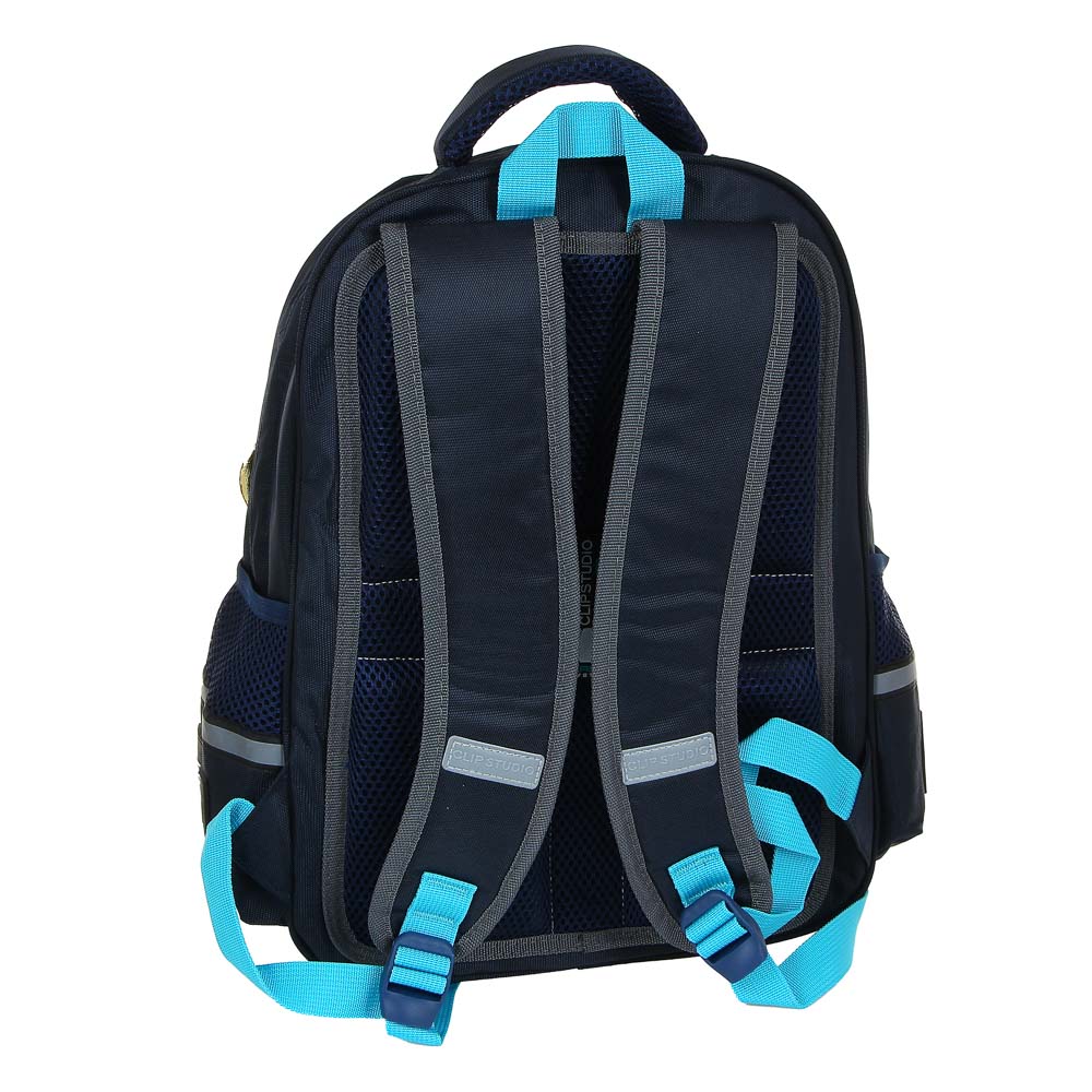 Вандер Флайт Рюкзак подростковый, улучш., 41x31x18см, 2 отд., 3 кармана, уплотненная спинка и лямки, арт.№ 254-435