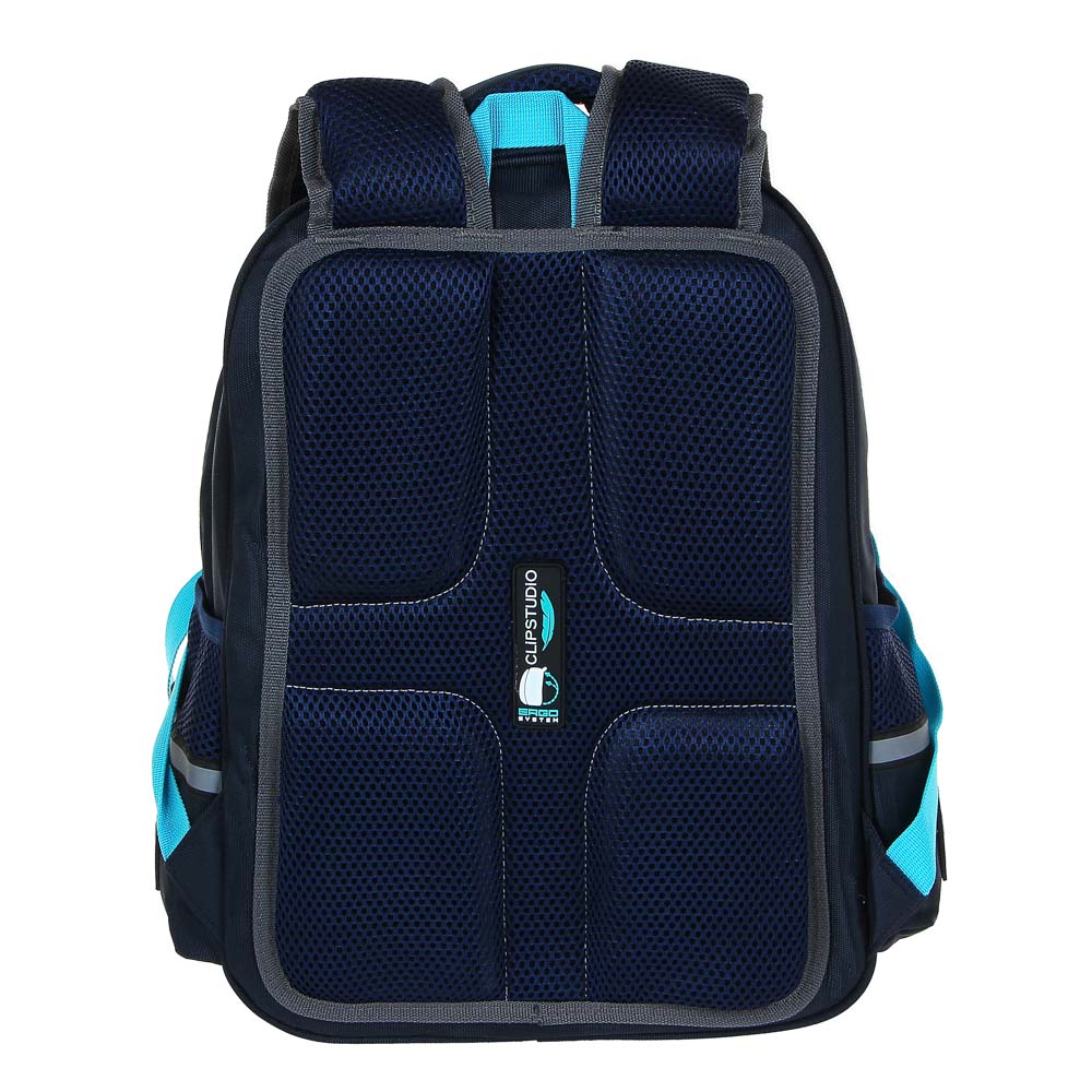 Вандер Флайт Рюкзак подростковый, улучш., 41x31x18см, 2 отд., 3 кармана, уплотненная спинка и лямки, арт.№ 254-435