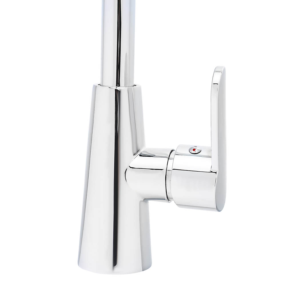 СоюзКран Смеситель для кухни, поворотный излив 25см, керам. картридж 40мм, хром, SK01-R118, арт.№ 566-385