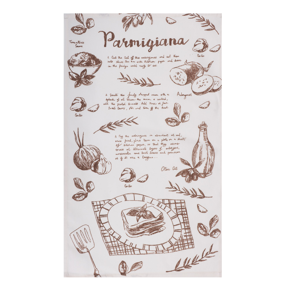 Полотенце кухонное, 35х60см, 100% хлопок, Spany, Parmigiana, арт.№ 434-173