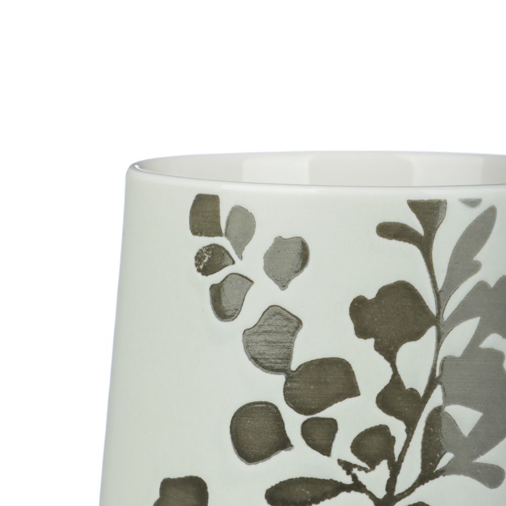 Кружка Ботаника тм MILLIMI, 380мл, 4 дизайна, фарфор, арт.№ 806-518