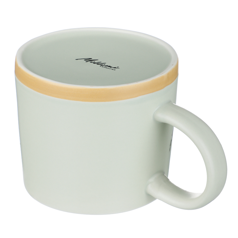 Кружка Ботаника тм MILLIMI, 380мл, 4 дизайна, фарфор, арт.№ 806-518