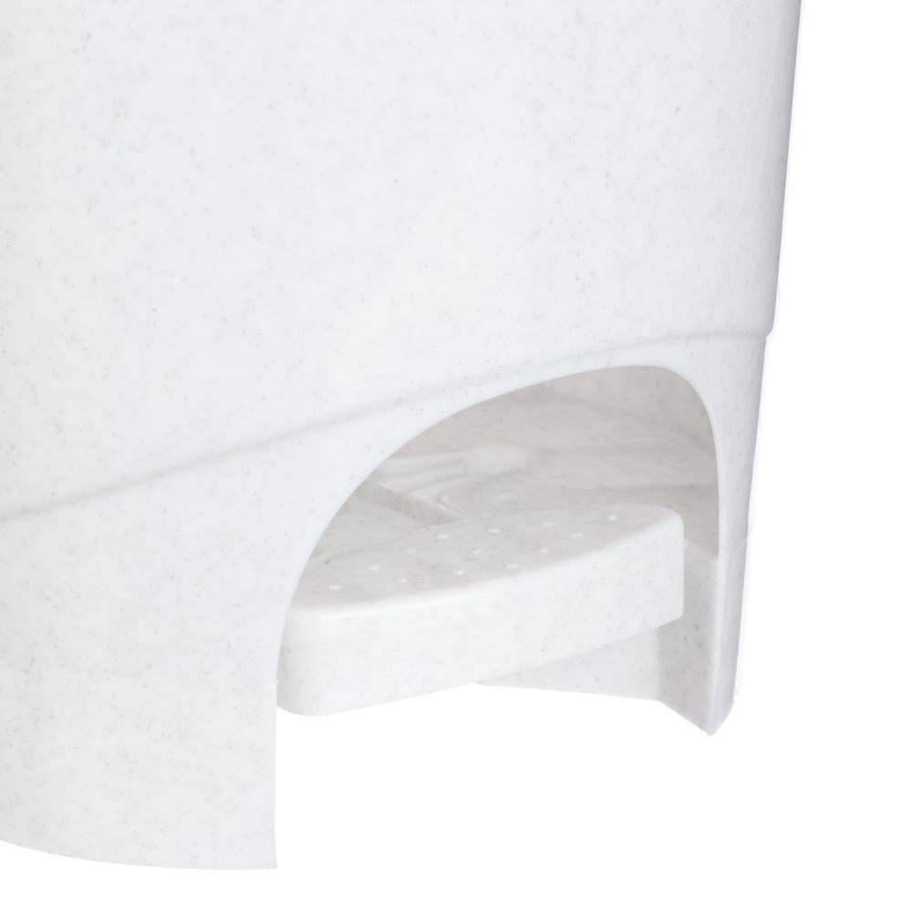 Контейнер для мусора с педалью 7л, мраморный, М 2890, арт.№ 407-093