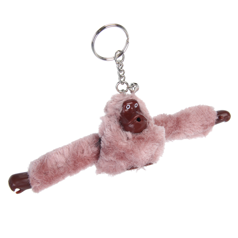 Игрушка мягкая "Обезьяша" с подвесом, 5х16см, полиэстер, тм ИГРОЛЕНД, 3+, арт.№ 264-497