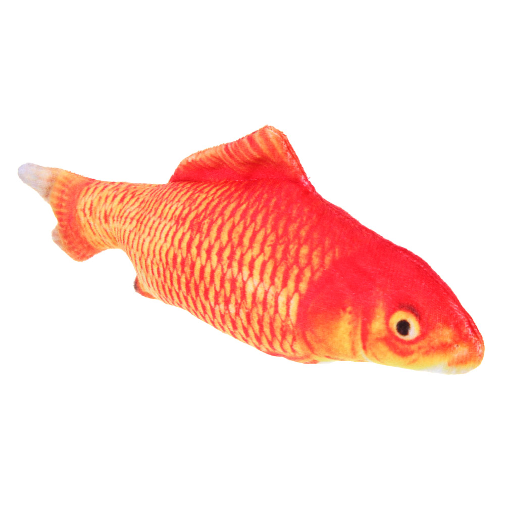 VETTA Игрушка для домашних животных, ПЭ, 19,5 см, рыбка, арт.№ 273-146