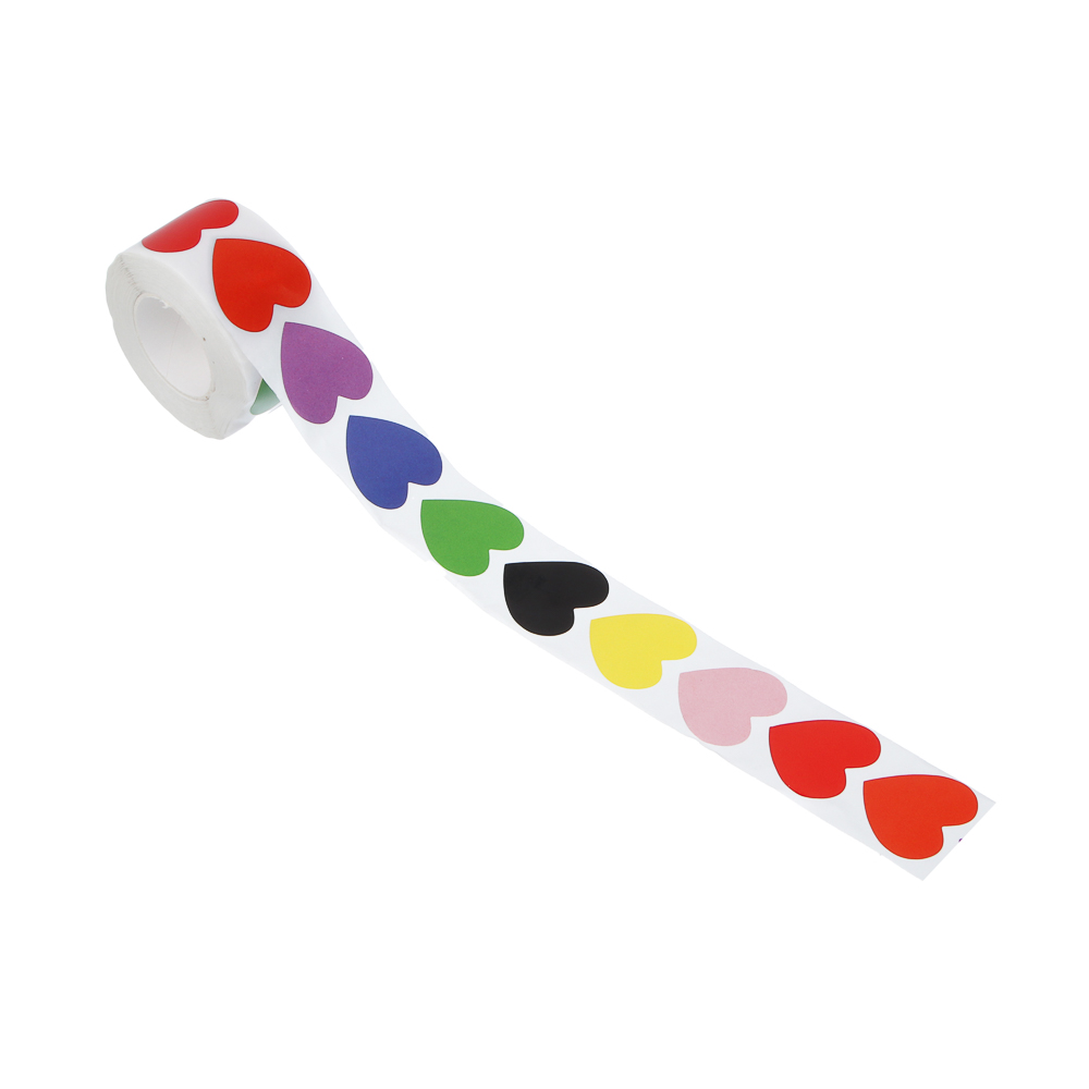 Наклейки для подарков, 500 наклеек, 2,5см, 2 вида, арт.№ 503-566