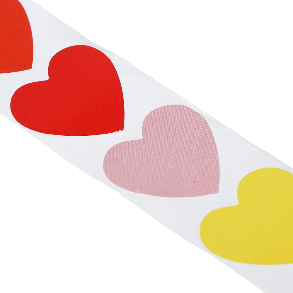 Наклейки для подарков, 500 наклеек, 2,5см, 2 вида, арт.№ 503-566