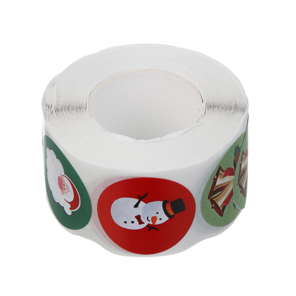 Наклейки для подарков, 500 наклеек, 2,5см, арт.№ 503-568