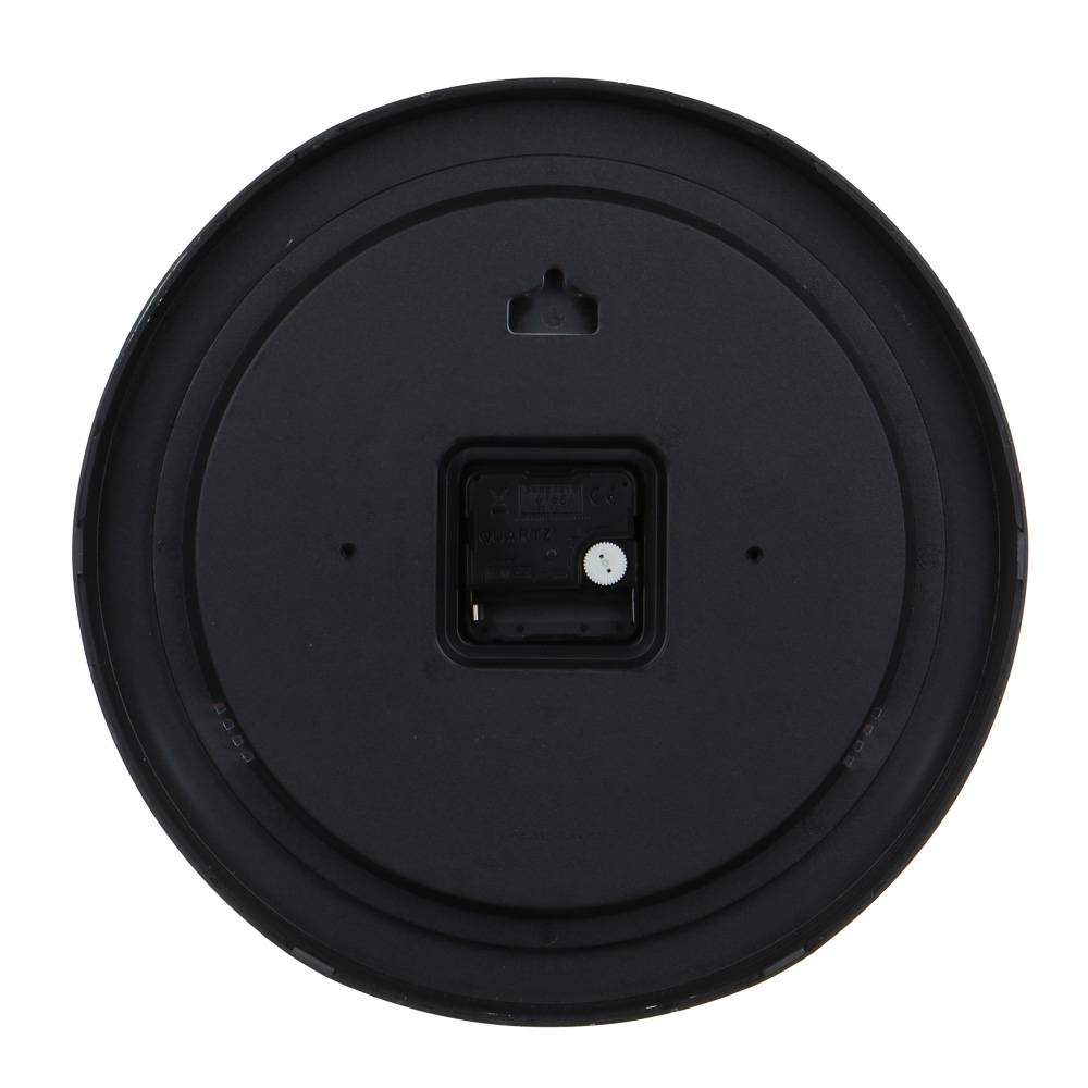 LADECOR CHRONO Часы настенные круглые, пластик, 30,5х30,5х4,5 см, 1xАА, арт.2-25, арт.№ 581-256