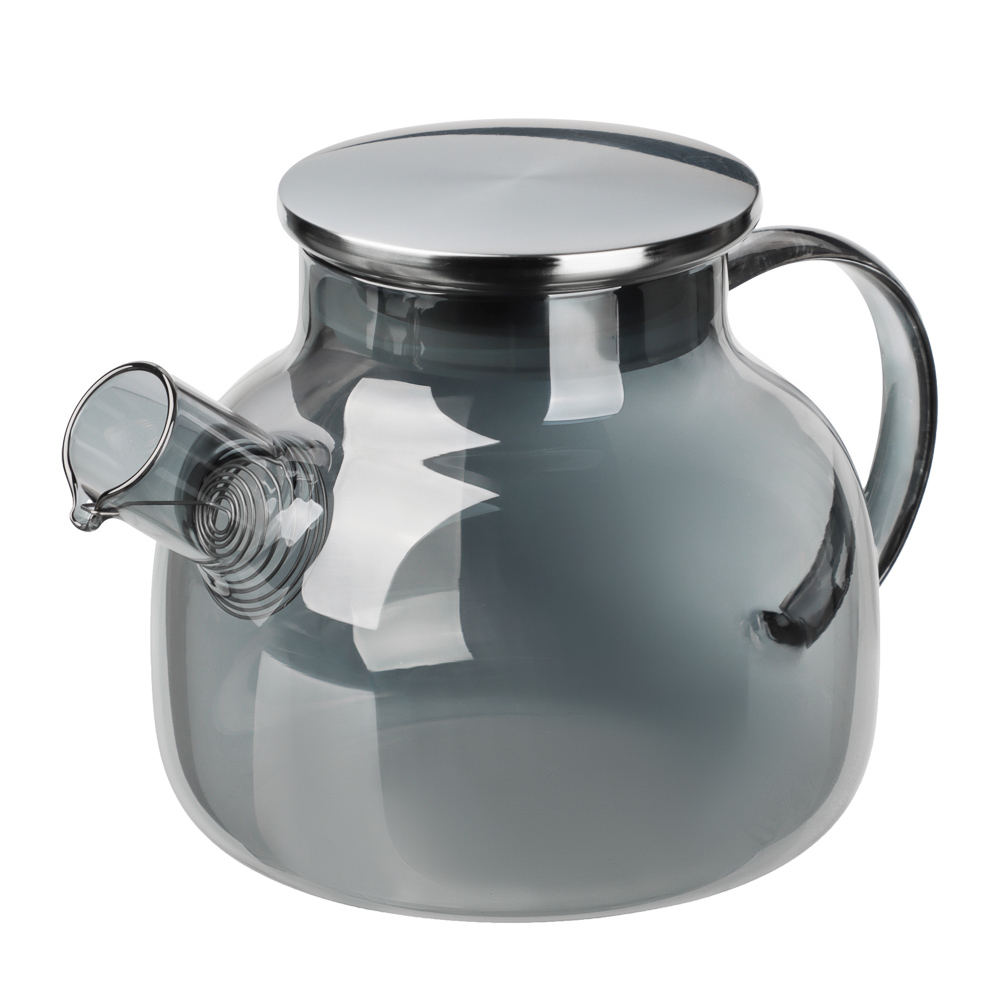 SATOSHI Графит Чайник заварочный 1000мл, стекло, нерж.сталь, арт.№ 850-265