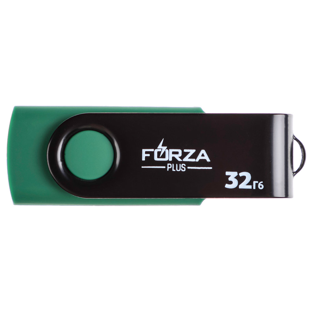 Флеш-карта USB2.0 FORZA 32Гб, 6 класс, матовое покрытие, блистер, пластик, арт.№ 405-016