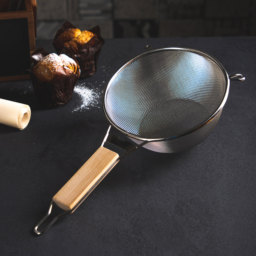 VETTA Ретро Сито с ободом и ручкой 18,5см, нерж.сталь, арт.№ 886-043