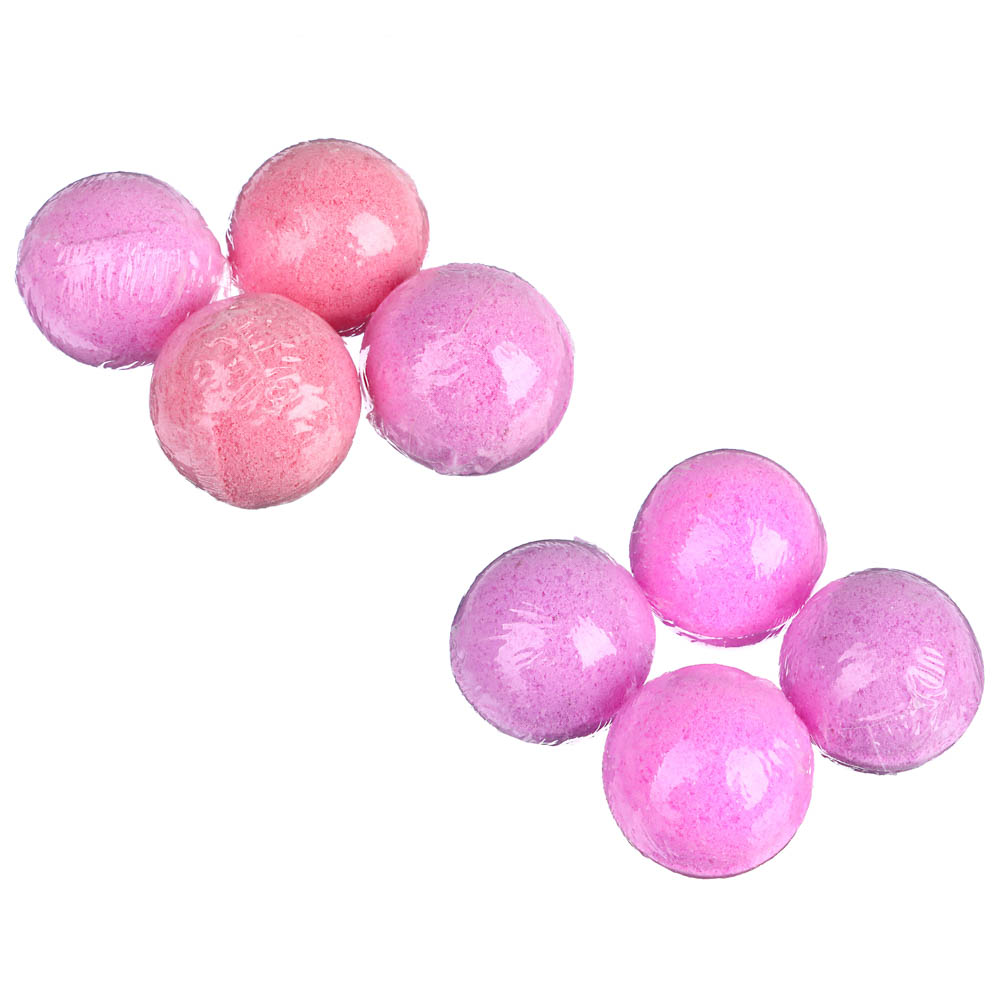 Набор бурлящих шаров для ванн Ocean Spa Лавандовый шепот/Лепестки роз, 4x40г, арт.№ 953-040