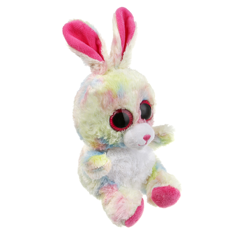 ИГРОЛЕНД Игрушка мягкая "Глазастик", 15 см, полиэстер, 6 диз., арт.№ 264-435