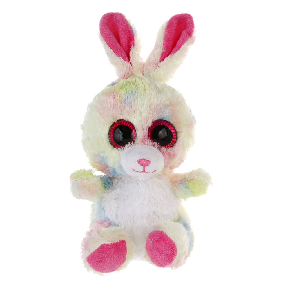 ИГРОЛЕНД Игрушка мягкая "Глазастик", 15 см, полиэстер, 6 диз., арт.№ 264-435