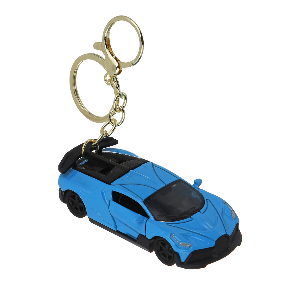 Брелок тм LADECOR "Машинка", пластик, металл, цвета в ассортименте, арт.№ 519-010