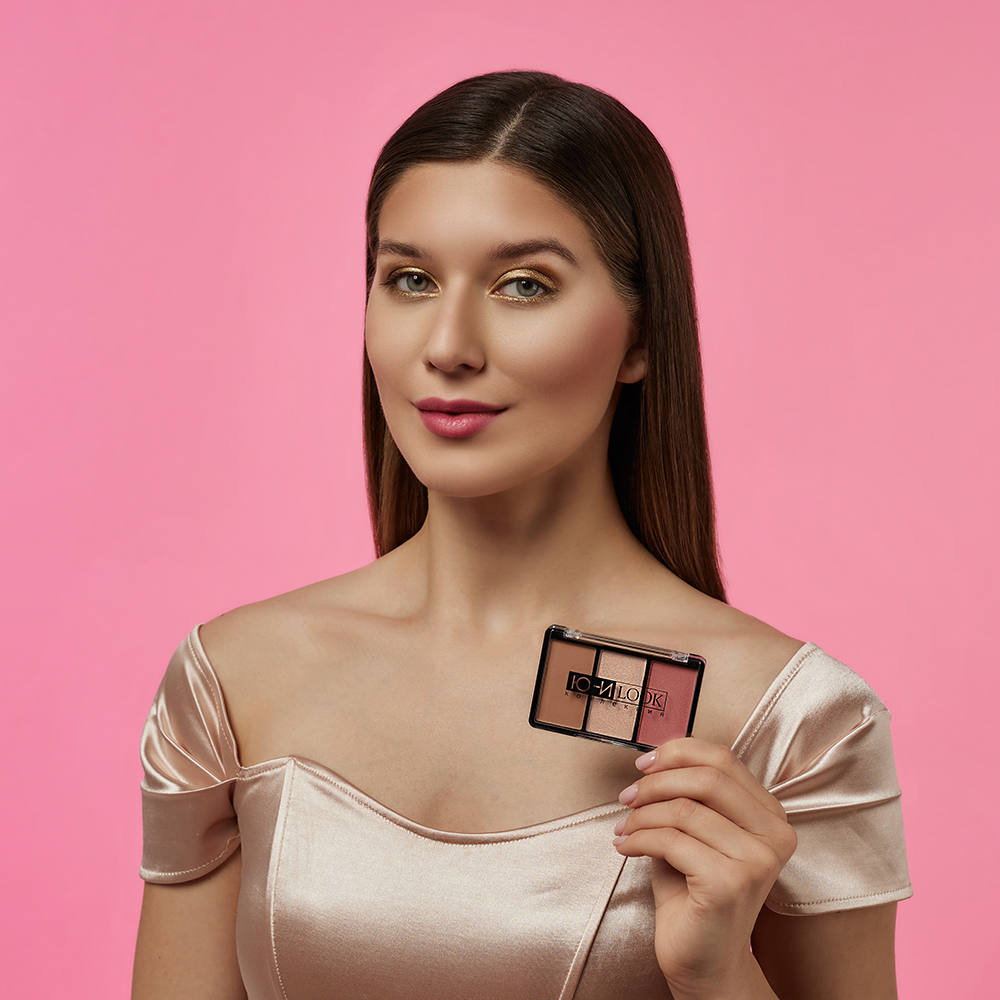 ЮНИLOOK Набор для контуринга 3 в 1, 11гр, Тон 02, арт.№ 330-072