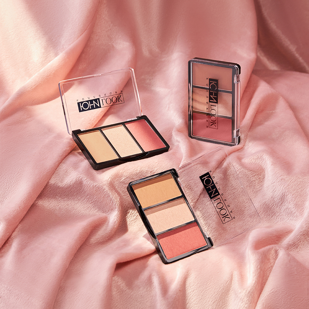 ЮНИLOOK Набор для контуринга 3 в 1, 11гр, Тон 02, арт.№ 330-072