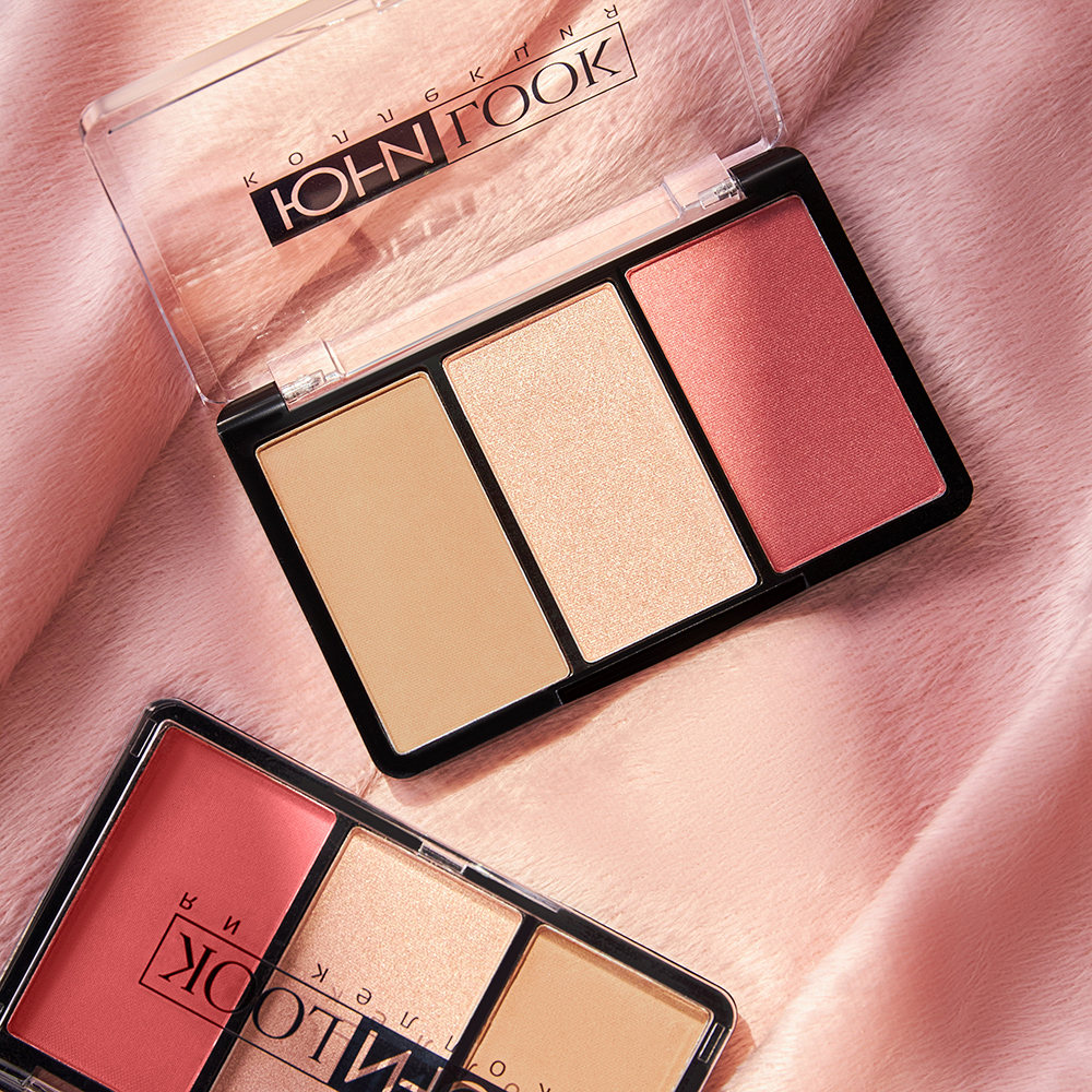 ЮНИLOOK Набор для контуринга 3 в 1, 11гр, Тон 02, арт.№ 330-072