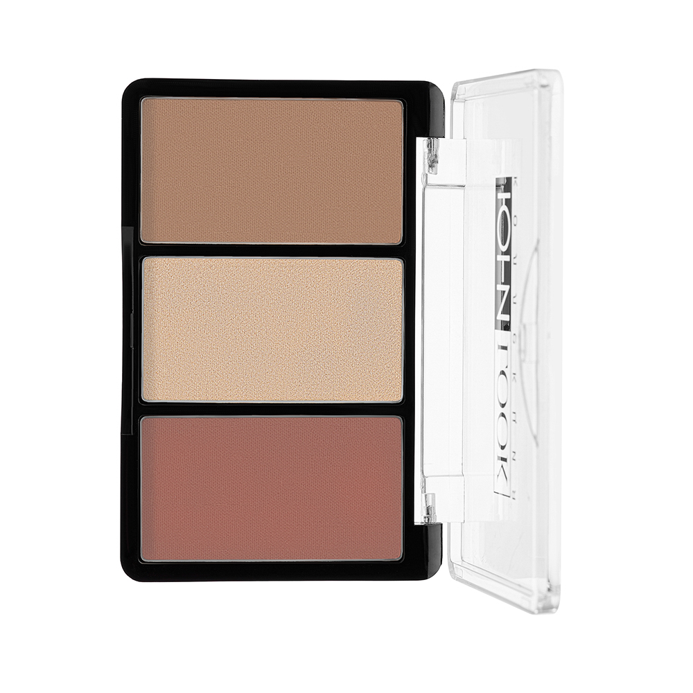 ЮНИLOOK Набор для контуринга 3 в 1, 11гр, Тон 02, арт.№ 330-072