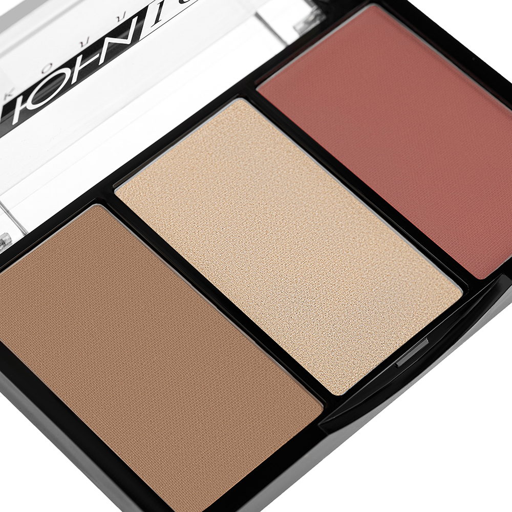 ЮНИLOOK Набор для контуринга 3 в 1, 11гр, Тон 02, арт.№ 330-072