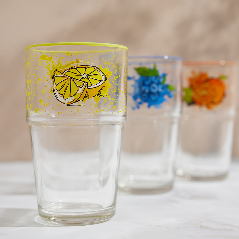 HEREVIN Набор стаканов 3шт., стекло, 350мл, 131606-000, арт.№ 878-555