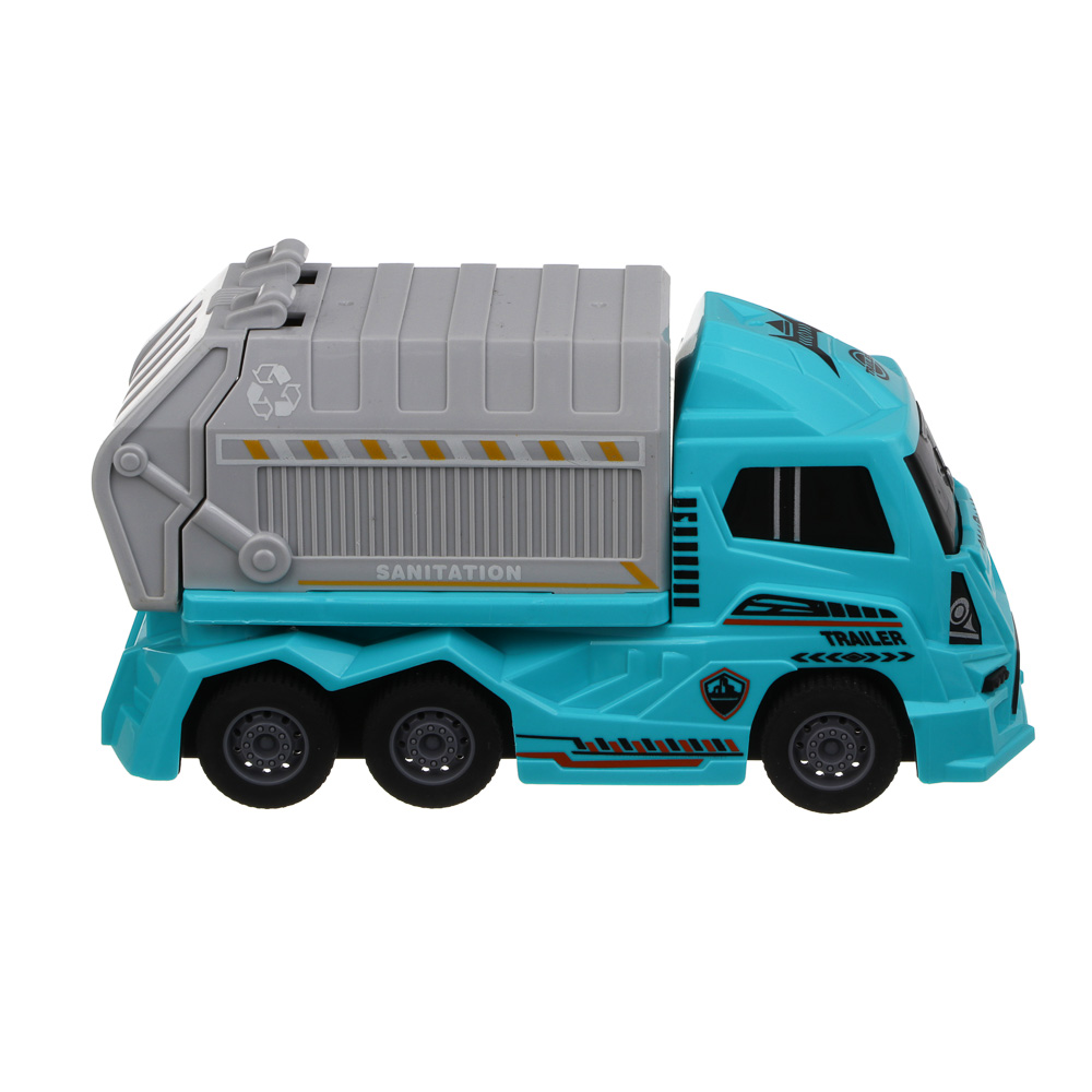 ИГРОЛЕНД Машина инерционная "Спецтехника", подвижные детали, PP, 20х8х10,5 см, 5 дизайнов, арт.№ 292-491