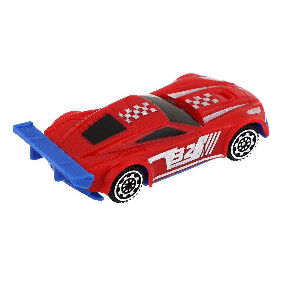 ИГРОЛЕНД Автовоз с двумя машинками, ABS, 16,5х7,2х5 см, 3 дизайна, арт.№ 292-492