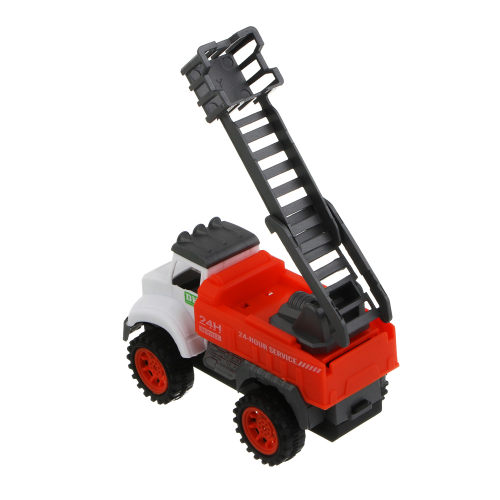 ИГРОЛЕНД Набор машинок 3 шт "Службы города", РР, РVC, 18х6х21 см, 2 дизайна, арт.№ 292-493