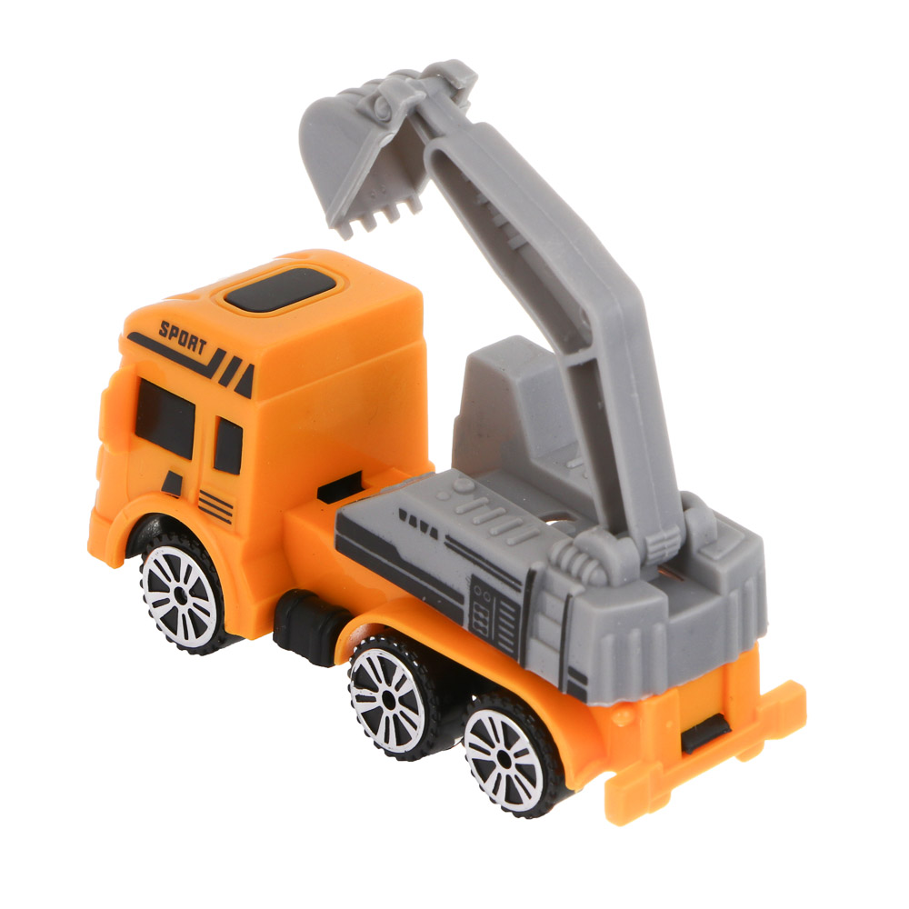 ИГРОЛЕНД Машина-перевозчик "Специальные службы", инерция, PP, 24,7х7х9 см, 4 дизайна, арт.№ 292-494