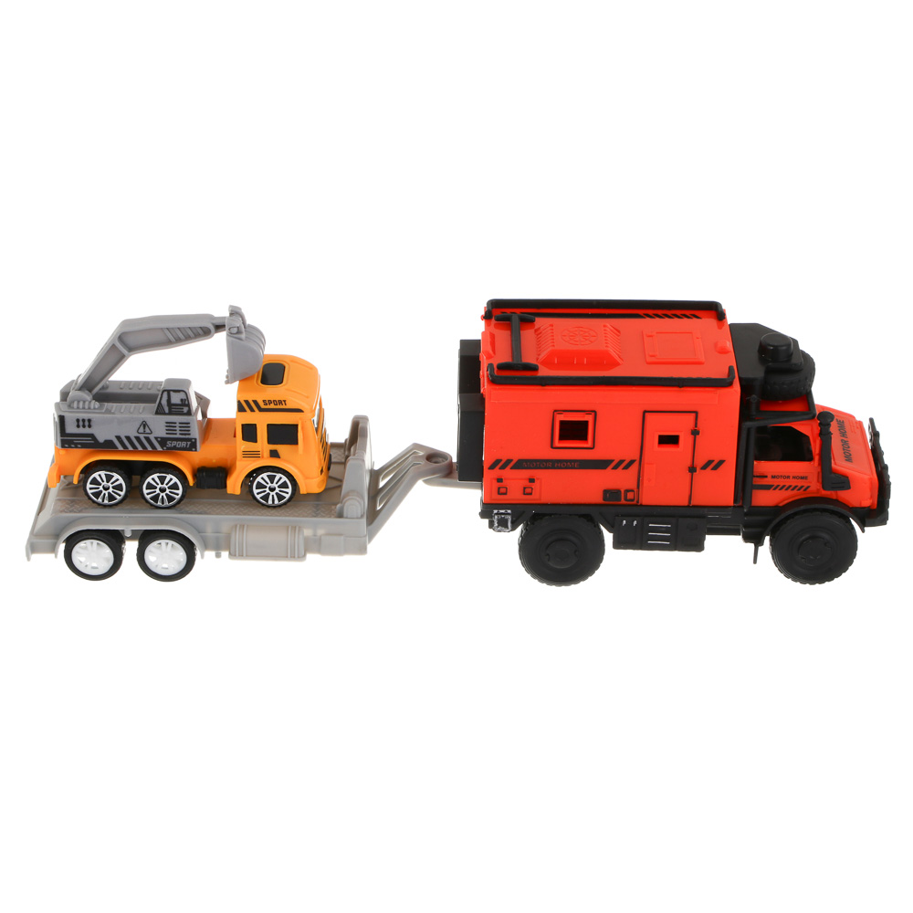 ИГРОЛЕНД Машина-перевозчик "Специальные службы", инерция, PP, 24,7х7х9 см, 4 дизайна, арт.№ 292-494