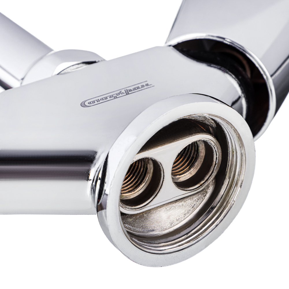 СоюзКран Смеситель для кухни, поворотный излив 20см, керам. кран-буксы 1/2, хром, цинк, SK01-T207, арт.№ 567-065