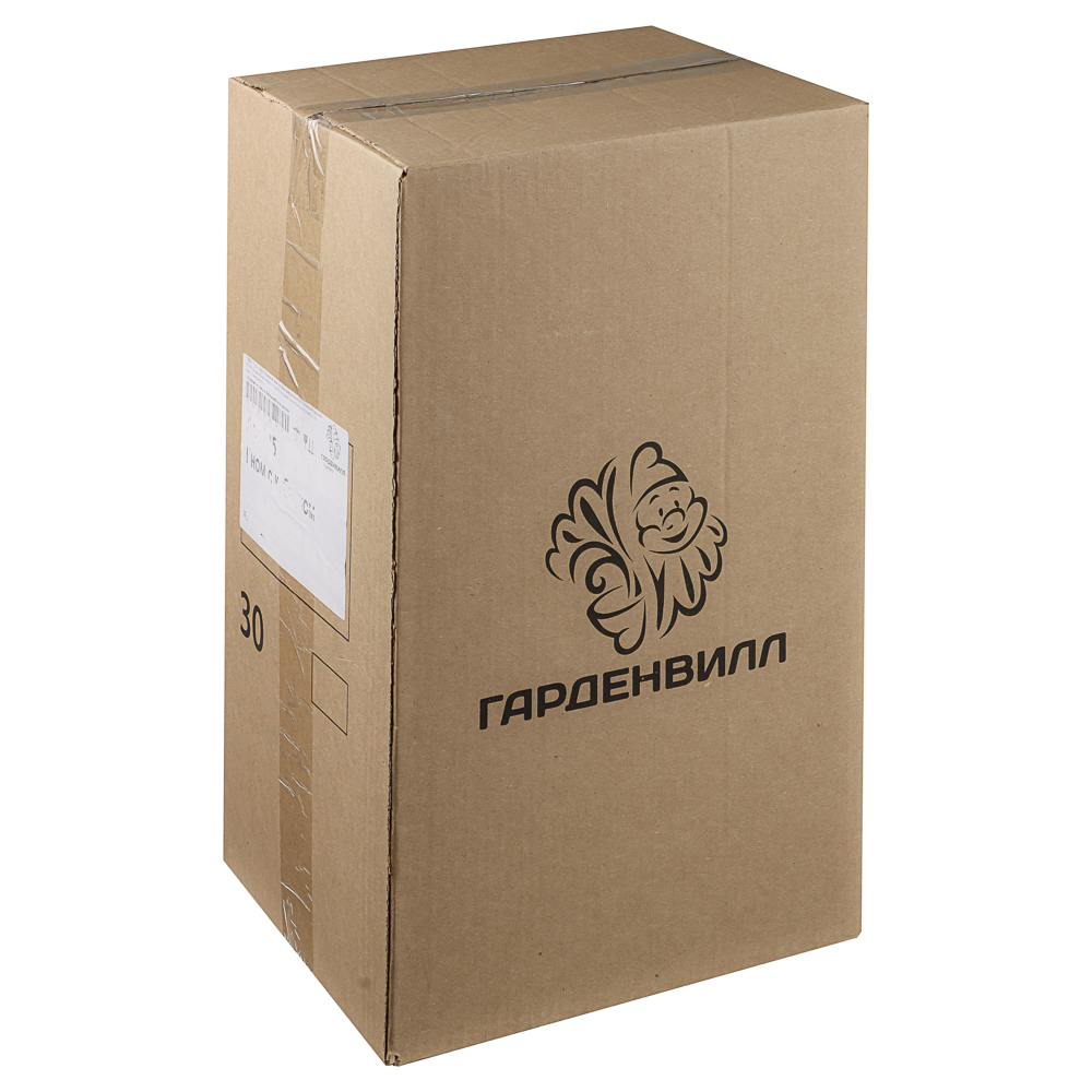 Фигура садовая "Гном с кабачком" 24х36см, гипс, арт.№ 162-306