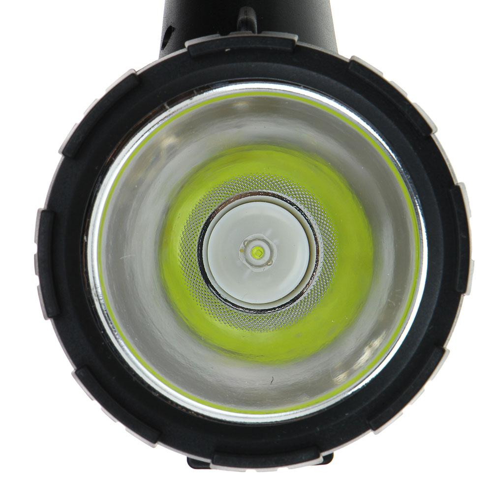 Фонарь прожектор тм ЕРМАК, SS-5805, 1 LED, 1 СОВ, 3 Вт, 17х11см, 4 режима, 1000мАч, USB, пластик, арт.№ 223-040