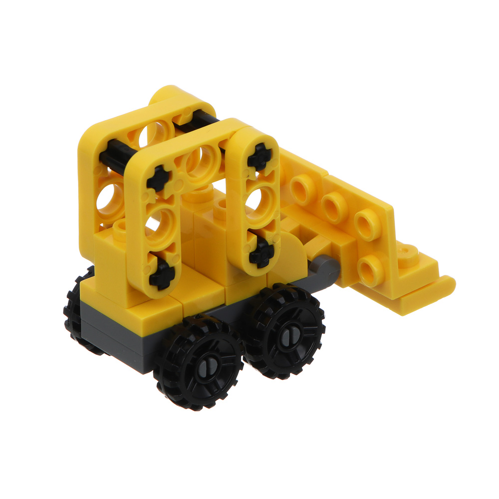 ИГРОЛЕНД Конструктор "Строительная техника" в шаре, 6,5х6,3 см, ABS, 12 видов, арт.№ 265-671