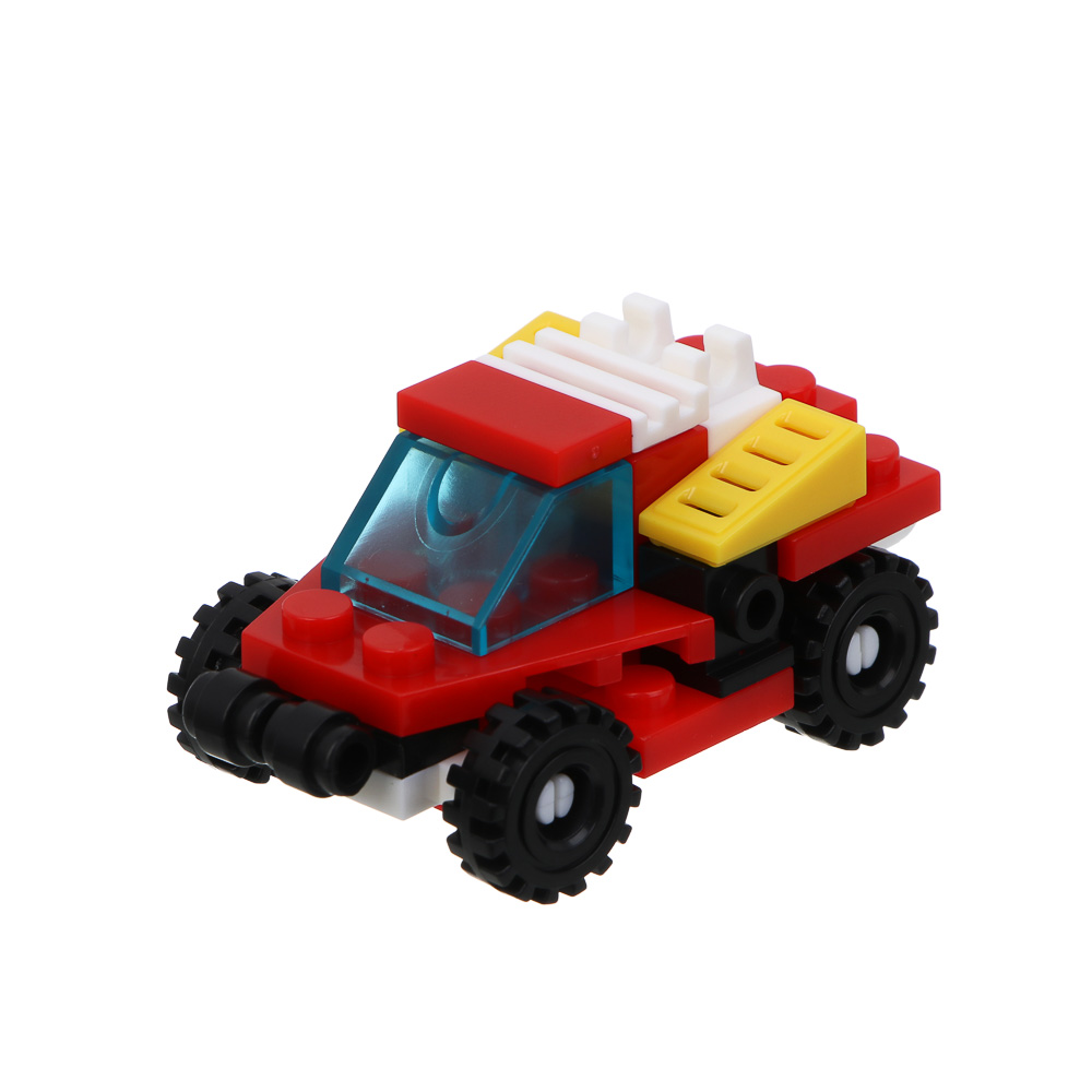 ИГРОЛЕНД Конструктор "Пожарная бригада" 8 в 1, 8х3,5х11 см, ABS, арт.№ 265-672