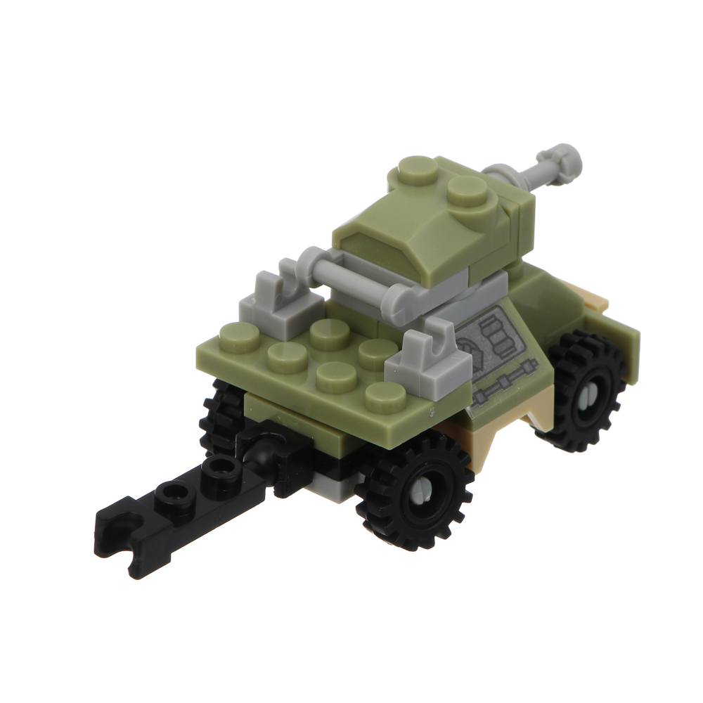 ИГРОЛЕНД Конструктор "Военная техника" 8 в 1, 8х3,5х11 см, ABS, 6 видов, арт.№ 265-673