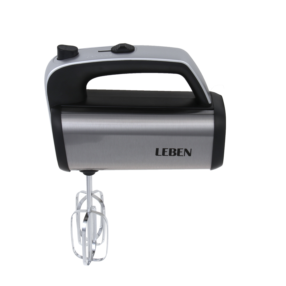 LEBEN Миксер электрический 1000 Вт, 5 скоростей, корпус металл, арт.№ 269-067