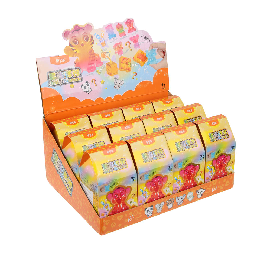 Набор для творчества фигурка из мягкого геля с формочкой, 7,5х7,5х14см, PP, силикон, микс, арт.№ 283-249