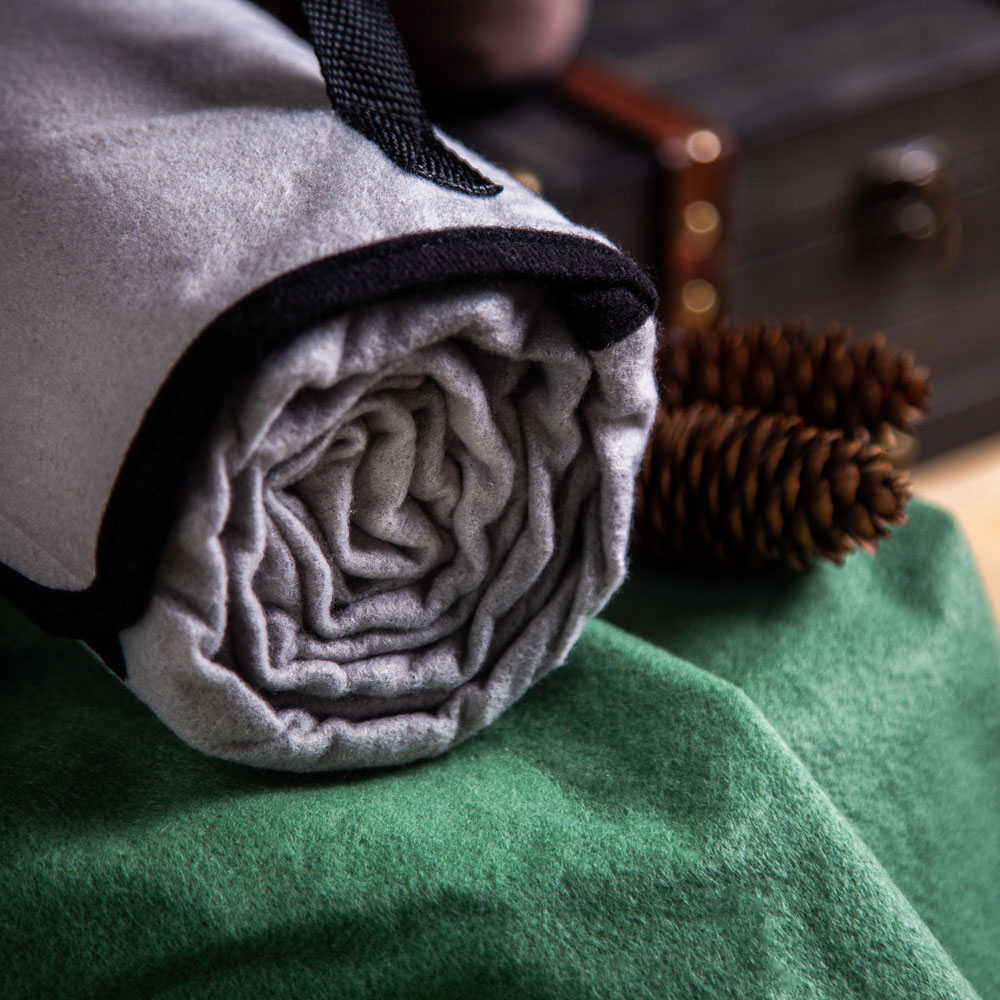 PROVANCE Эспрессо Плед для пикника с водонепроницаемой основой, 100% полиэстер, 130х150см, 3 цвета, арт.№ 488-053