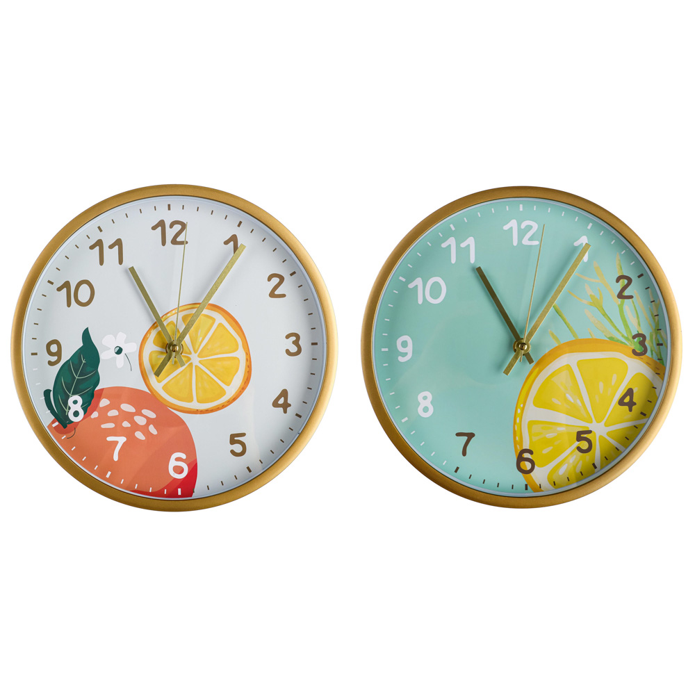 LADECOR CHRONO Часы настенные, пластик, стекло, 25 см, 2 дизайна, ЧН-23, арт.№ 581-132