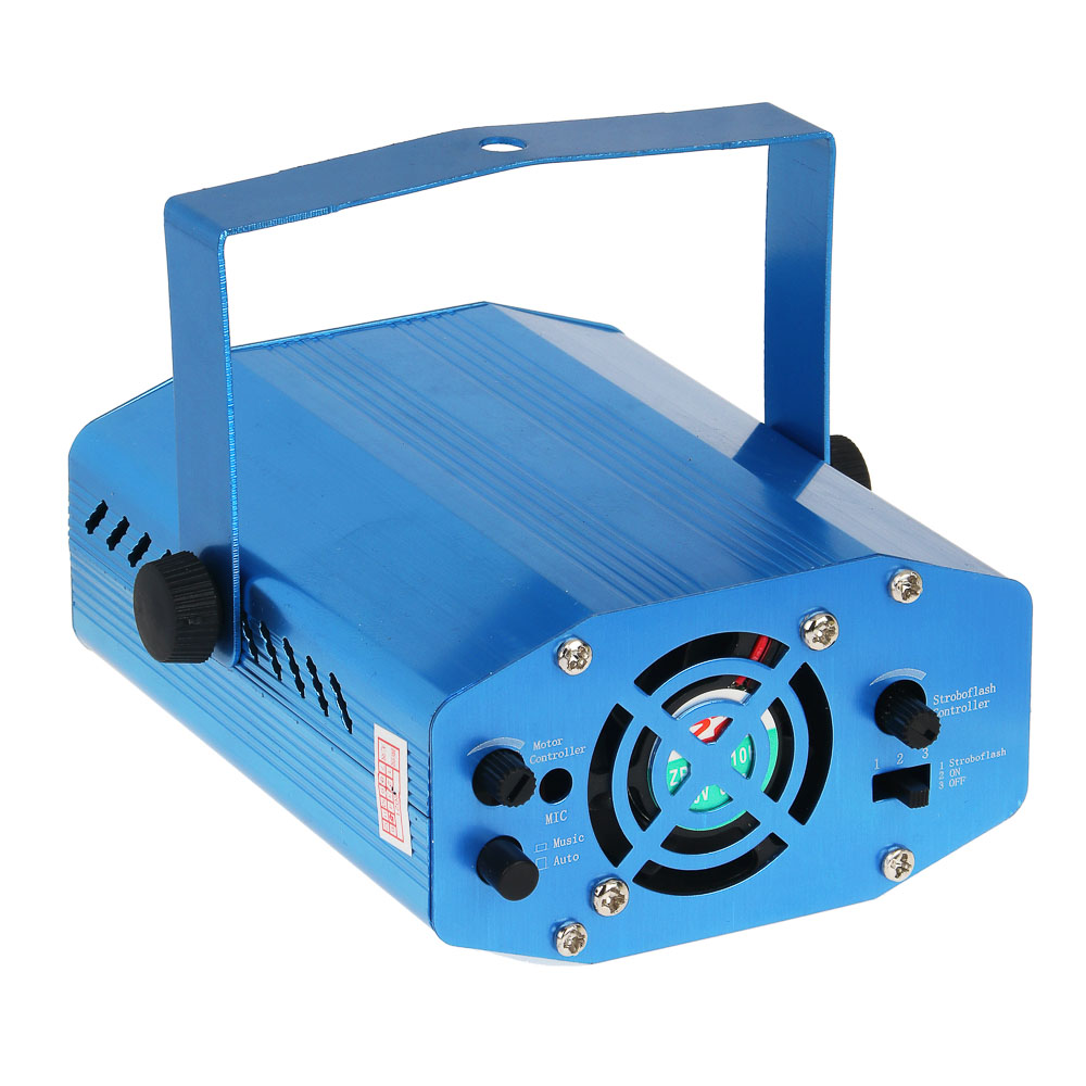 СНОУ БУМ Проектор лазерный "Созвездия", 11х9х5см, 2 насадки, RG, дальность 5-10м, 5В, 220В, арт.№ 351-708