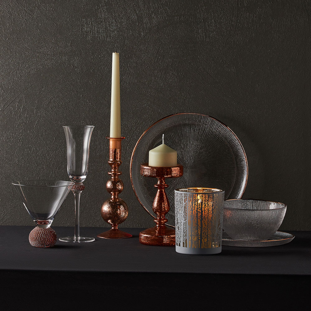 BY COLLECTION White Line Тарелка подстановочная, 26,х1,5см, стекло, арт.№ 820-855