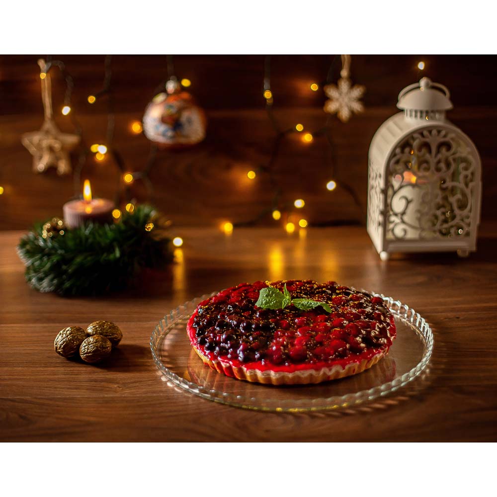 PASABAHCE Блюдо d32,2cм PATISSERIE, закаленное стекло, 10345B, арт.№ 877-633