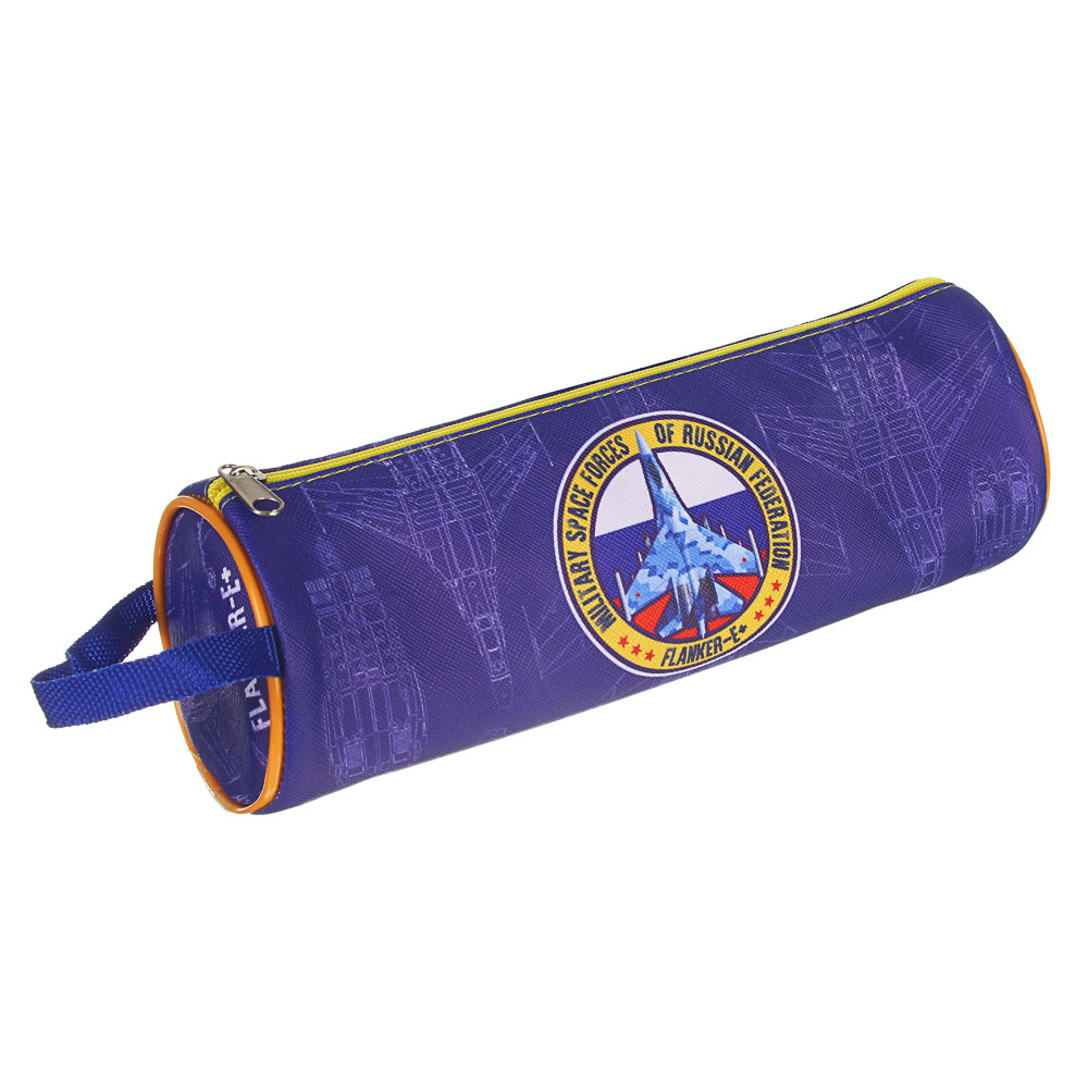 Свит Китти / Фланкер Пенал мягкий круглый, 21х7х7см, ПВХ 0,8мм, с ручкой, с антисминаемым вкладышем, арт.№ 238-209