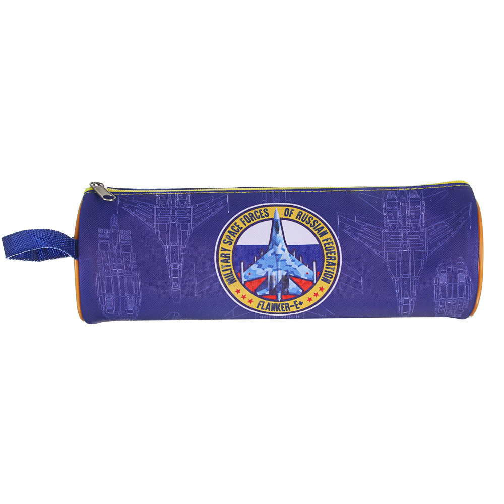 Свит Китти / Фланкер Пенал мягкий круглый, 21х7х7см, ПВХ 0,8мм, с ручкой, с антисминаемым вкладышем, арт.№ 238-209