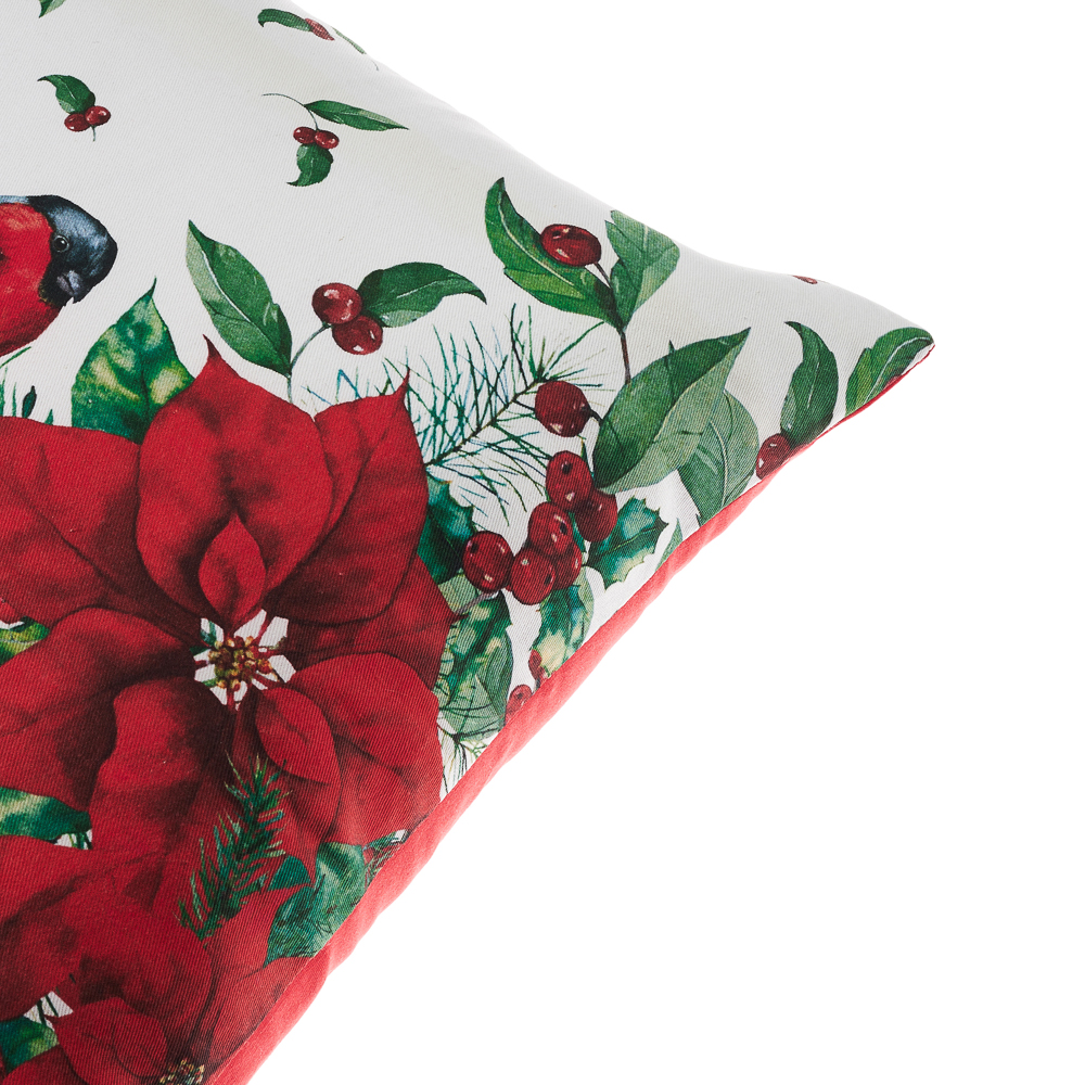 PROVANCE Винтер Чехол для подушки 40х40см, 100% хлопок, красный, арт.№ 492-170