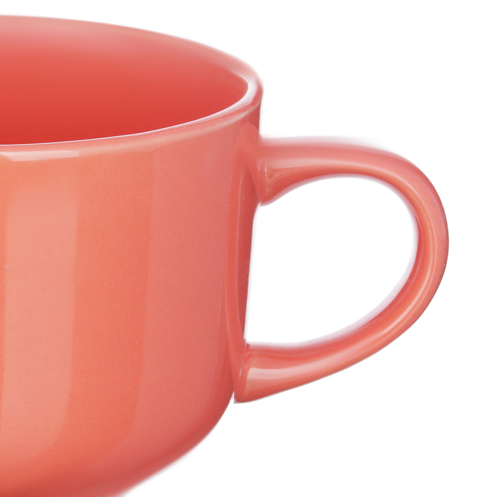 Глянец Бульонница, 580мл, 15,3х11,5х8,5см, керамика, 3 цвета, арт.№ 824-381